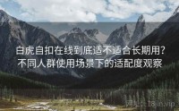 白虎自扣在线到底适不适合长期用？不同人群使用场景下的适配度观察