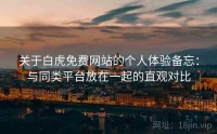 关于白虎免费网站的个人体验备忘：与同类平台放在一起的直观对比