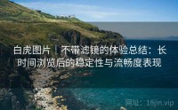 白虎图片｜不带滤镜的体验总结：长时间浏览后的稳定性与流畅度表现