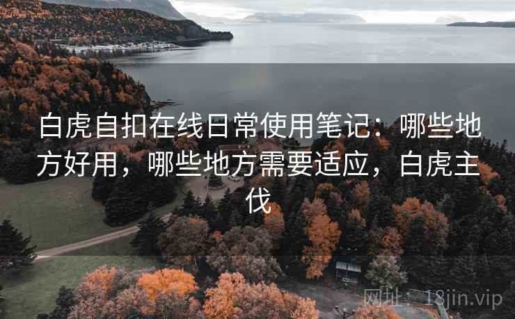 白虎自扣在线日常使用笔记：哪些地方好用，哪些地方需要适应，白虎主伐