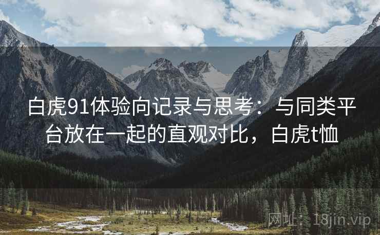 白虎91体验向记录与思考:与同类平台放在一起的直观对比,白虎t恤 白虎91体验向记录与思考:与同类平台放在一起的直观对比,白虎t恤